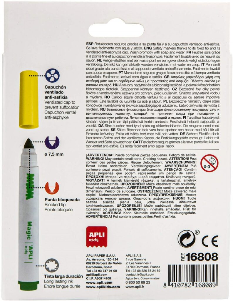 Apli magische stiften 8 stuks 2