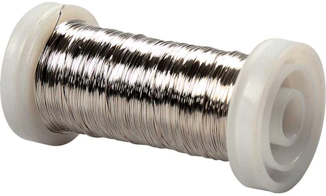 Cc verzilverd draad d 03 mm 100m 2