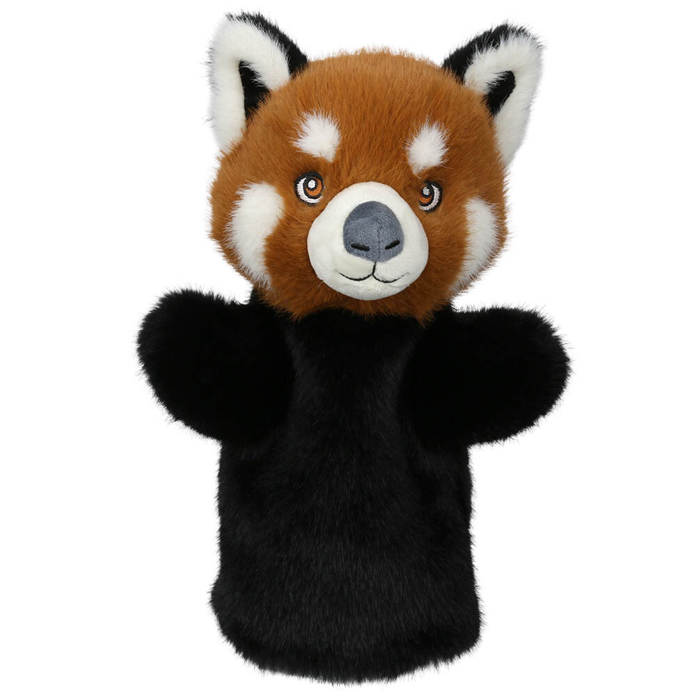2366079356 PC004642 Rode Panda handpop eco The Puppet Company Mano cards groothandel