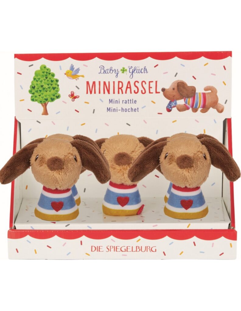 Mini rammelaar teckel 1