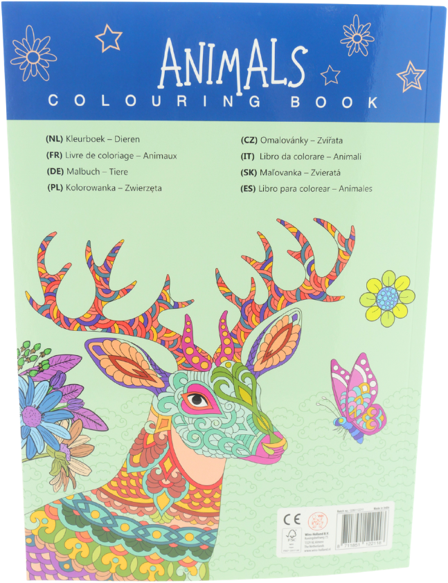 Wins kleurboek 64 paginas dieren 2