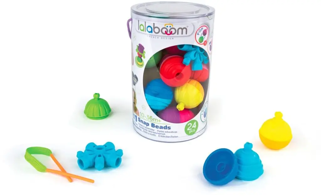 Lalaboom educatieve kralen en accessoires 24 st