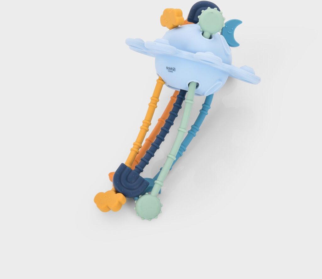 Tickit silisoft zip trek speelgoed neutrale tinten vanaf 10 maanden 3